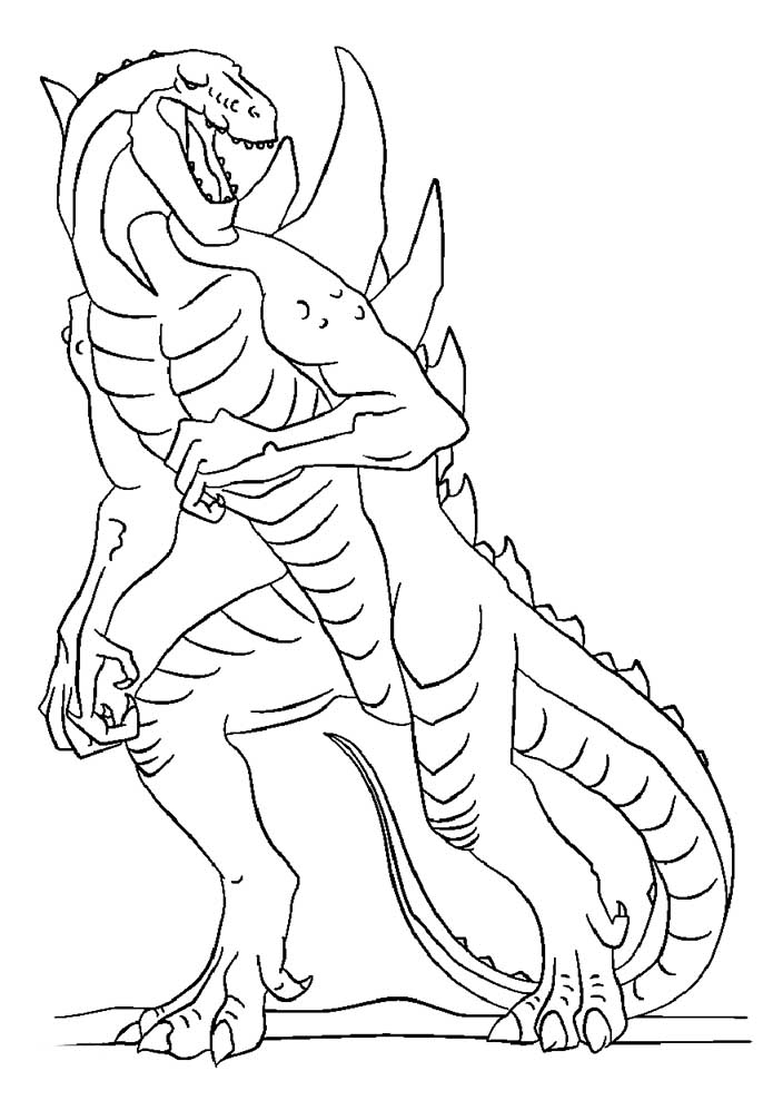 200+ Godzilla Coloring Pages 105