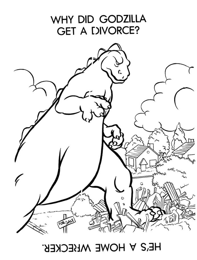 200+ Godzilla Coloring Pages 118