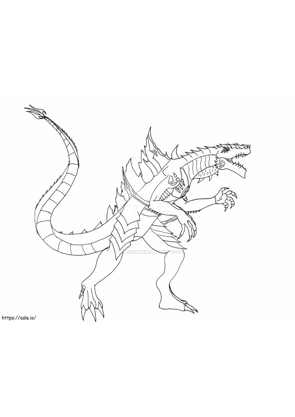 200+ Godzilla Coloring Pages 139