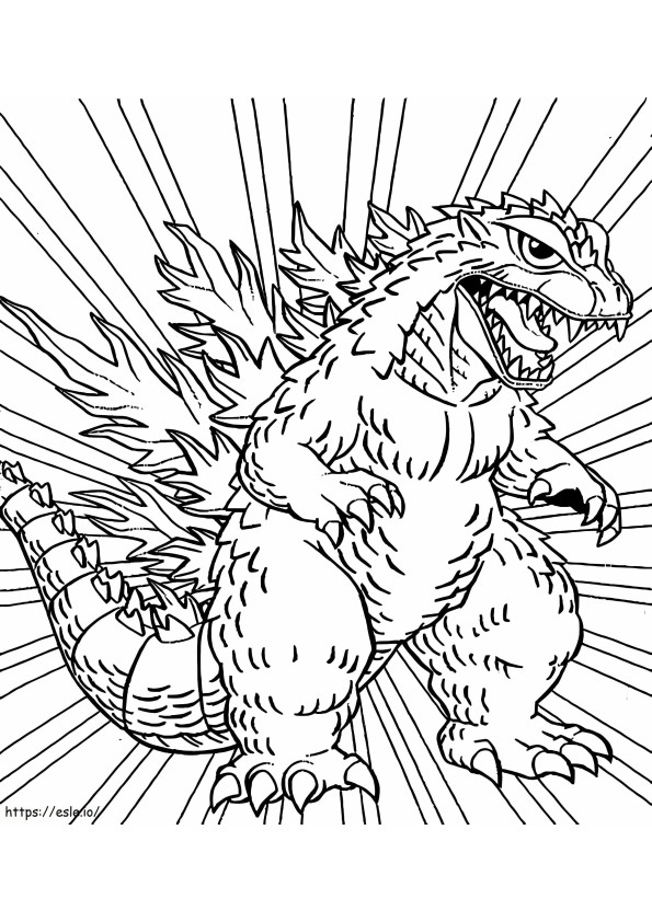 200+ Godzilla Coloring Pages 141