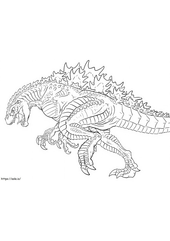 200+ Godzilla Coloring Pages 142