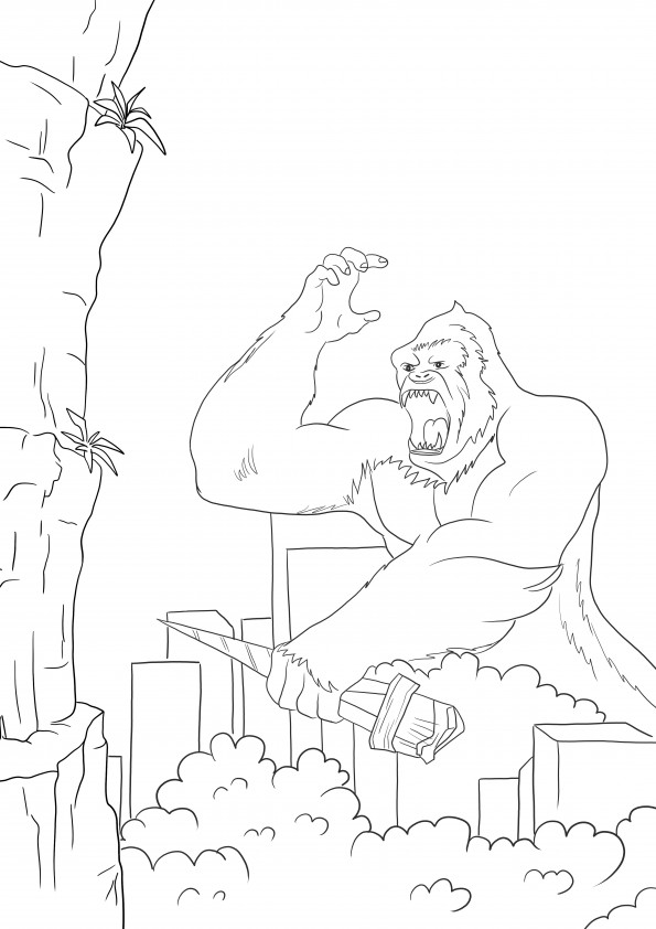 200+ Godzilla Coloring Pages 146