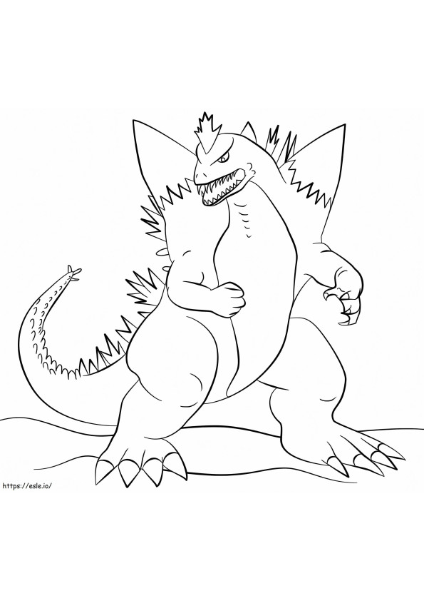 200+ Godzilla Coloring Pages 147