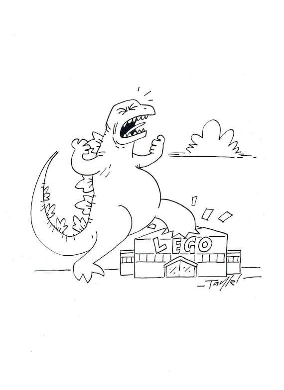 200+ Godzilla Coloring Pages 168