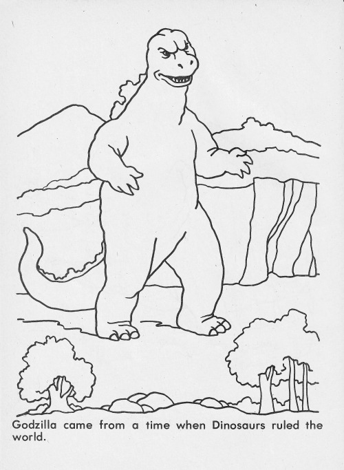 200+ Godzilla Coloring Pages 175