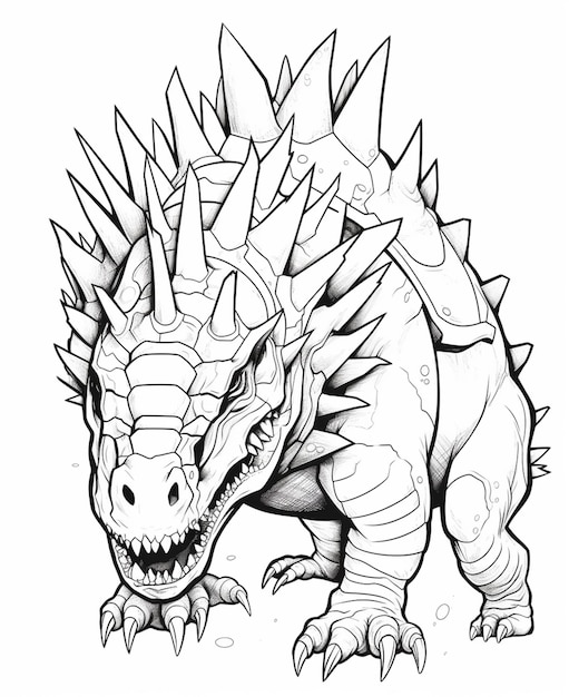 200+ Godzilla Coloring Pages 181