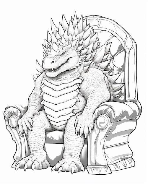 200+ Godzilla Coloring Pages 184