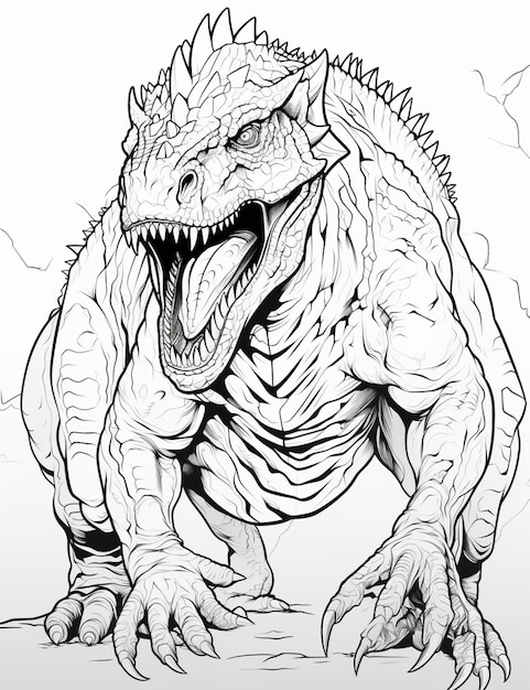 200+ Godzilla Coloring Pages 186