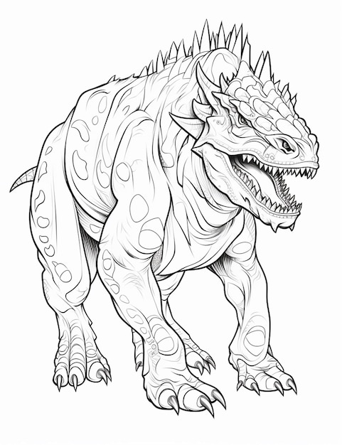 200+ Godzilla Coloring Pages 187