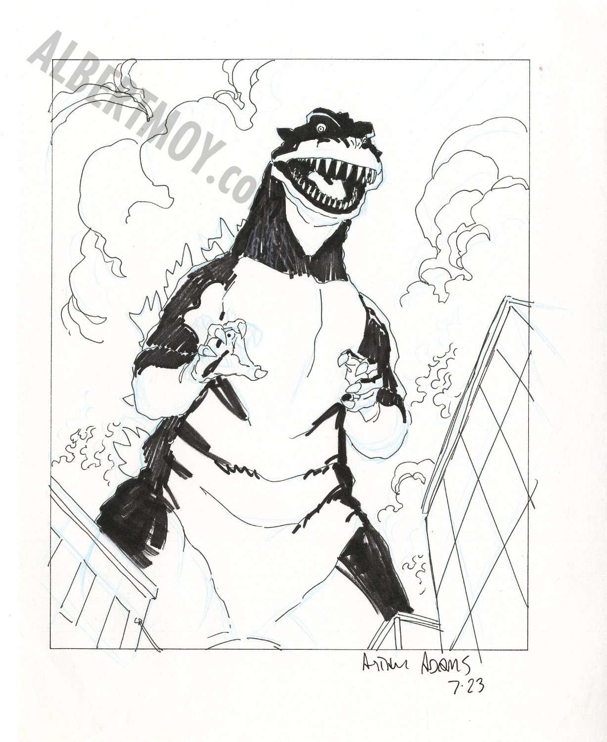 200+ Godzilla Coloring Pages 47