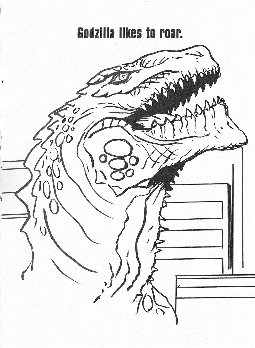 200+ Godzilla Coloring Pages 60