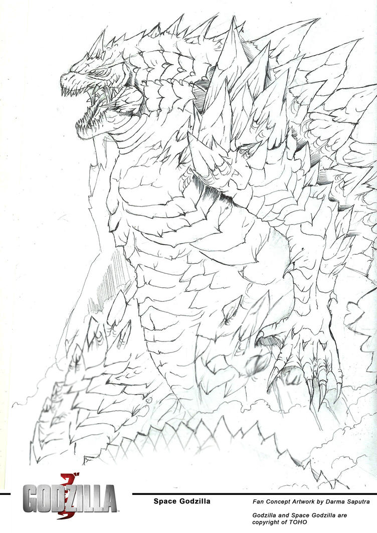 200+ Godzilla Coloring Pages 75