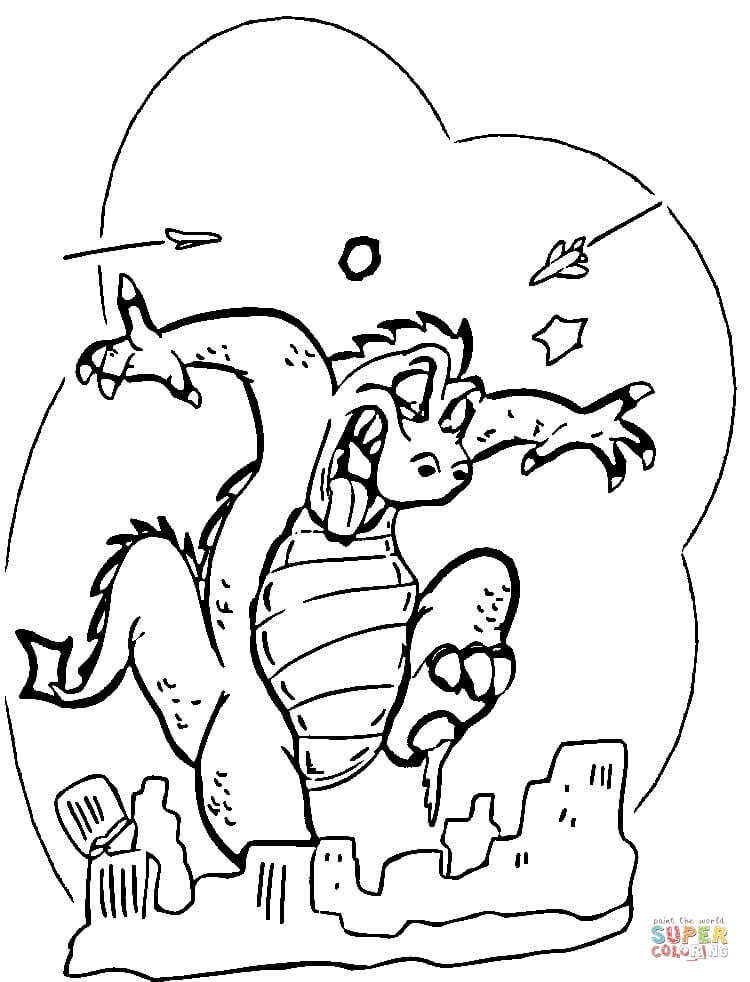 200+ Godzilla Coloring Pages 88