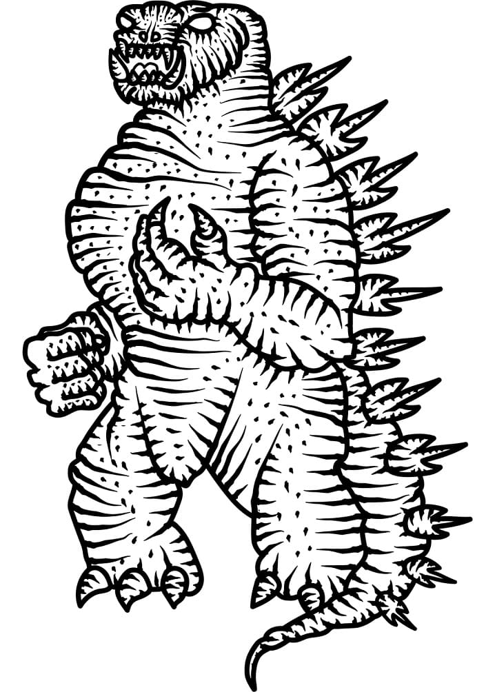 200+ Godzilla Coloring Pages 93