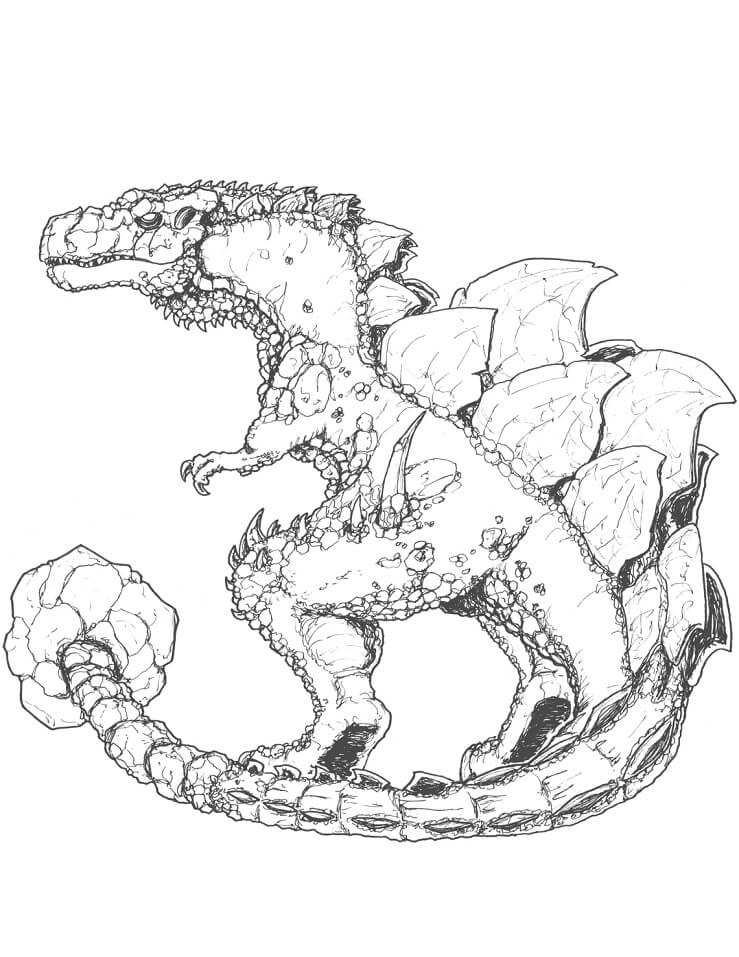 200+ Godzilla Coloring Pages 95