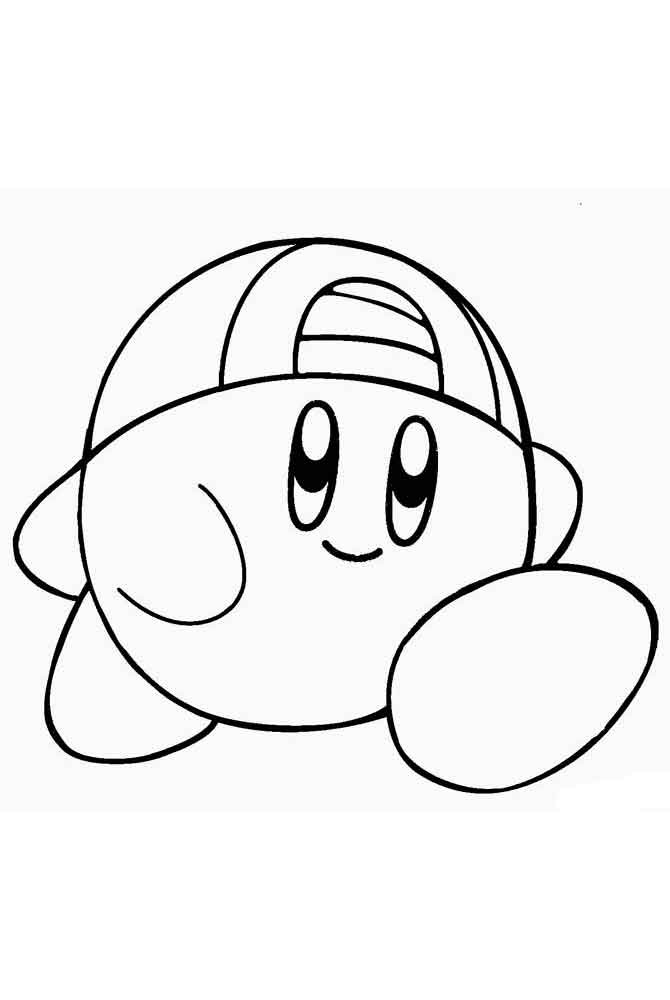 50+ Kirby Coloring Pages: Cute and Pink 12