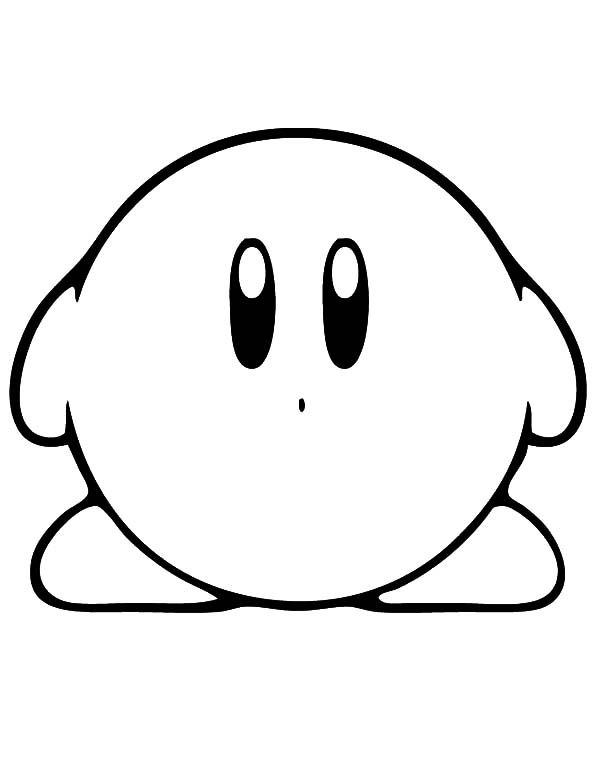 50+ Kirby Coloring Pages: Cute and Pink 15