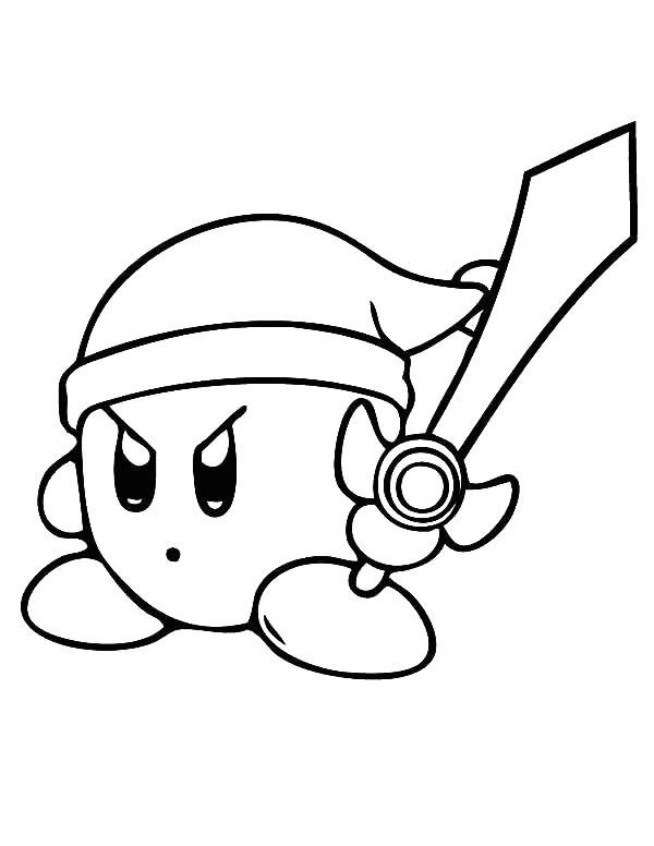 50+ Kirby Coloring Pages: Cute and Pink 17