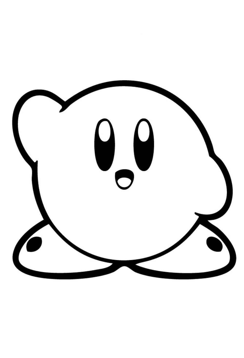 50+ Kirby Coloring Pages: Cute and Pink 19