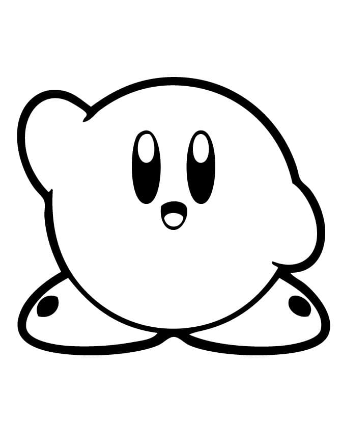 50+ Kirby Coloring Pages: Cute and Pink 22