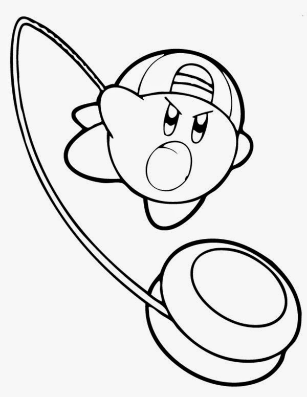 50+ Kirby Coloring Pages: Cute and Pink 24