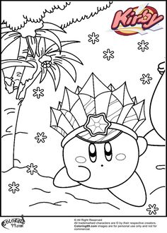 50+ Kirby Coloring Pages: Cute and Pink 27