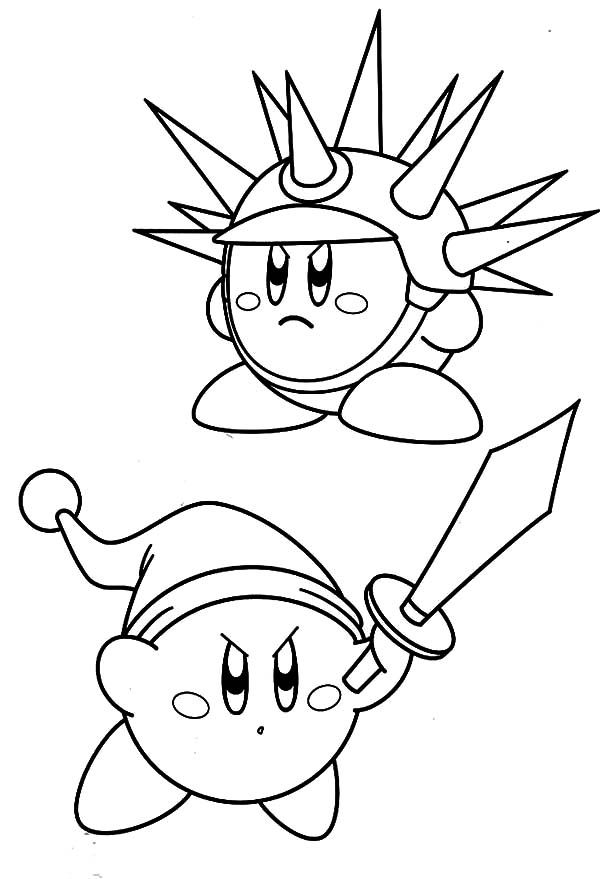 50+ Kirby Coloring Pages: Cute and Pink 3