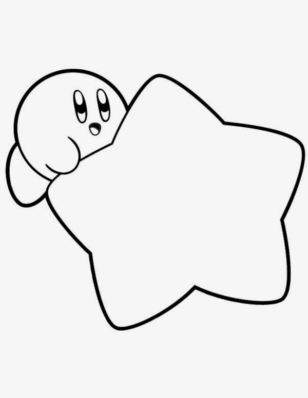 50+ Kirby Coloring Pages: Cute and Pink 33