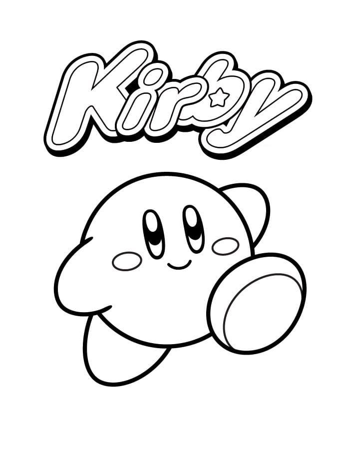 50+ Kirby Coloring Pages: Cute and Pink 37