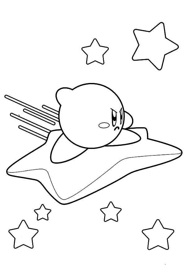 50+ Kirby Coloring Pages: Cute and Pink 5