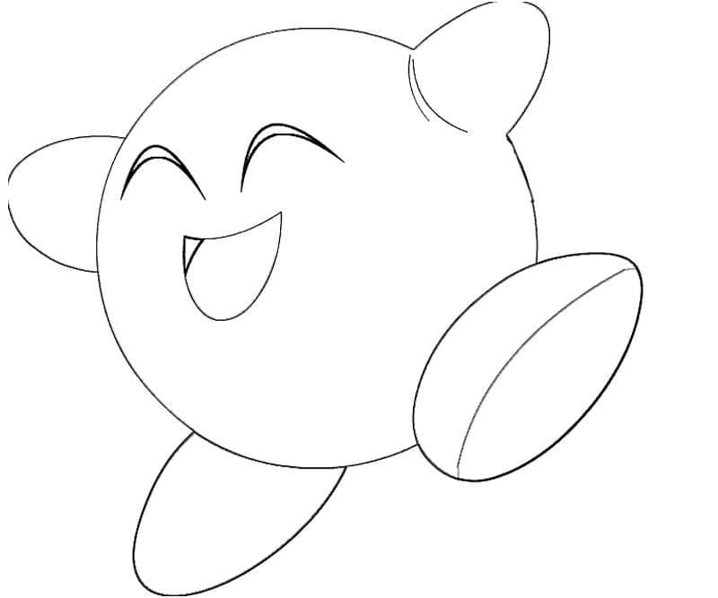 50+ Kirby Coloring Pages: Cute and Pink 51