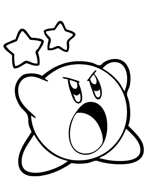 50+ Kirby Coloring Pages: Cute and Pink 59