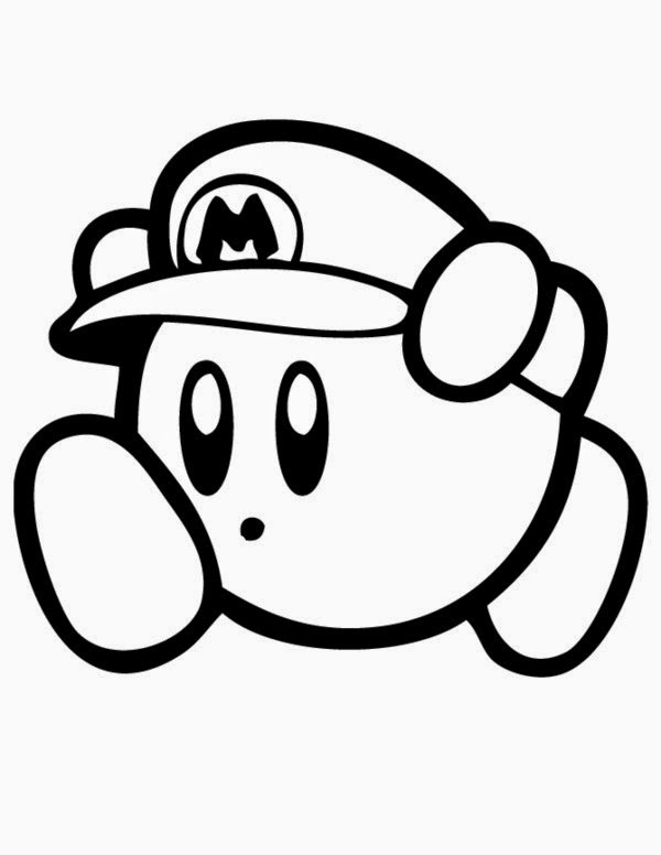 50+ Kirby Coloring Pages: Cute and Pink 60