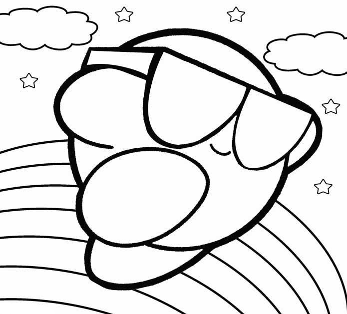 50+ Kirby Coloring Pages: Cute and Pink 65