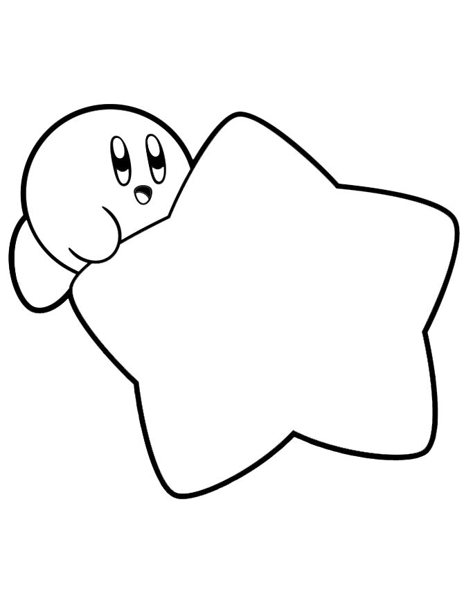 50+ Kirby Coloring Pages: Cute and Pink 8