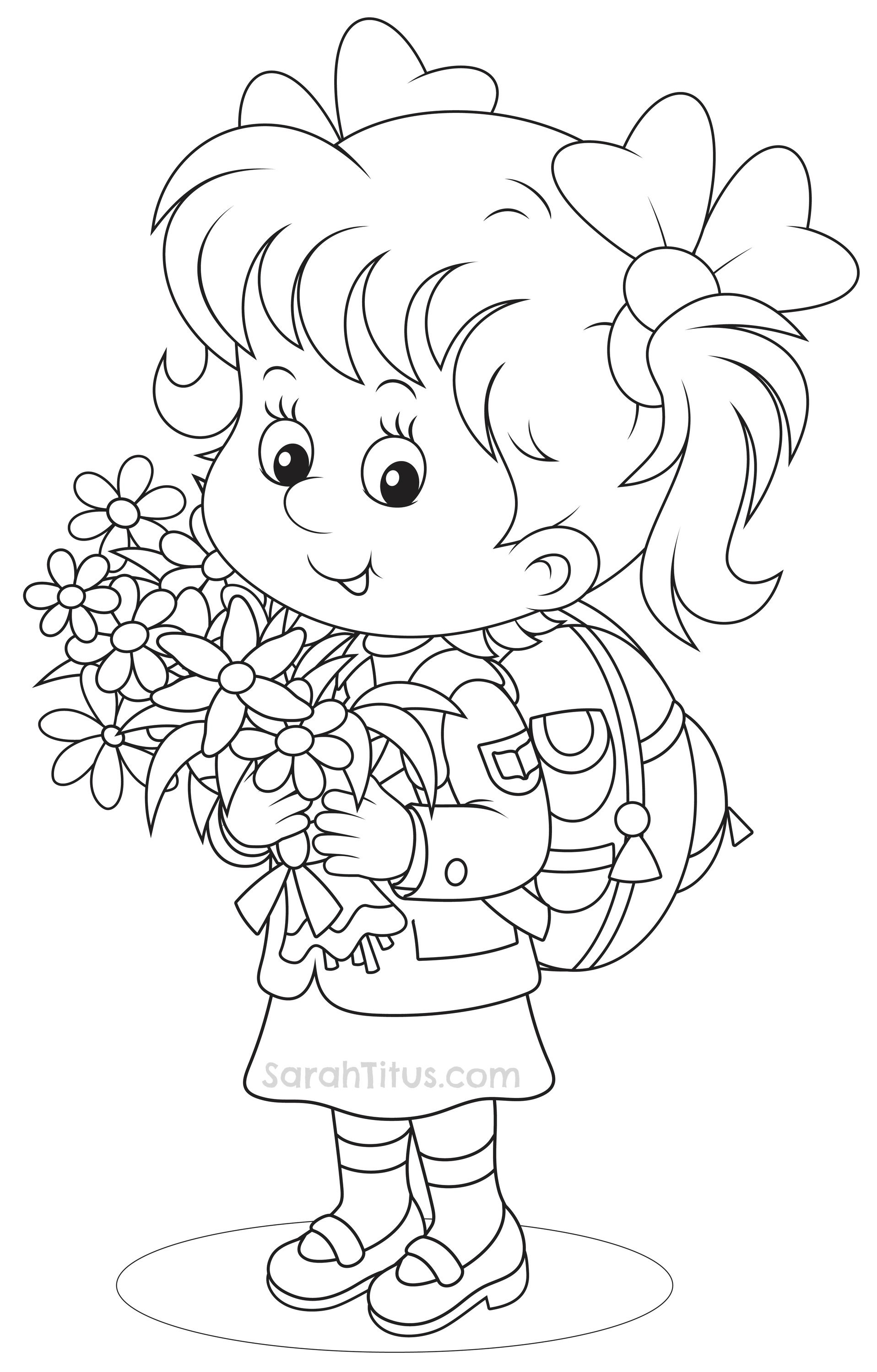 90+ Back to School Coloring Pages 13