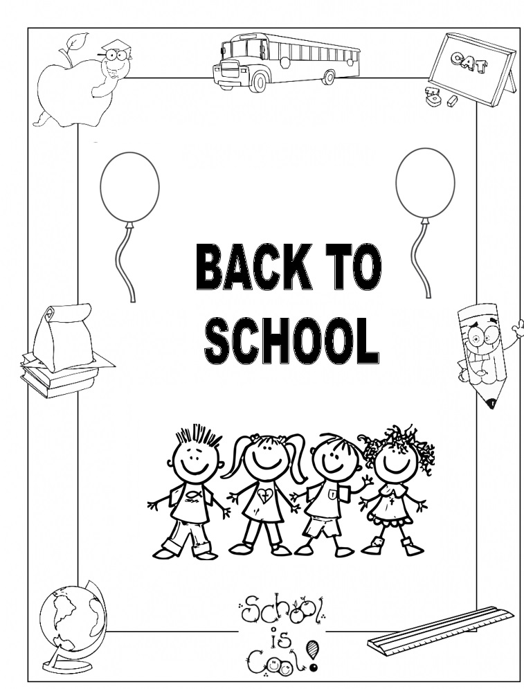 90+ Back to School Coloring Pages 24