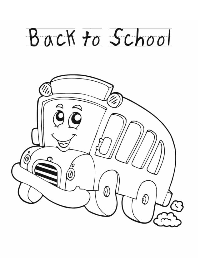 90+ Back to School Coloring Pages 30