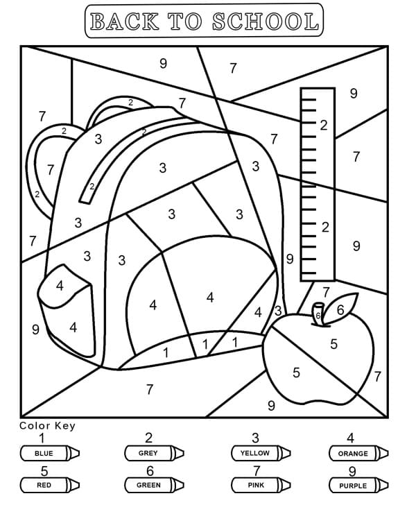 90+ Back to School Coloring Pages 32