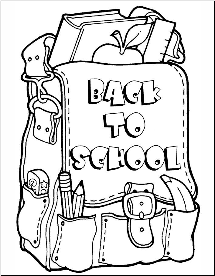 90+ Back to School Coloring Pages 33