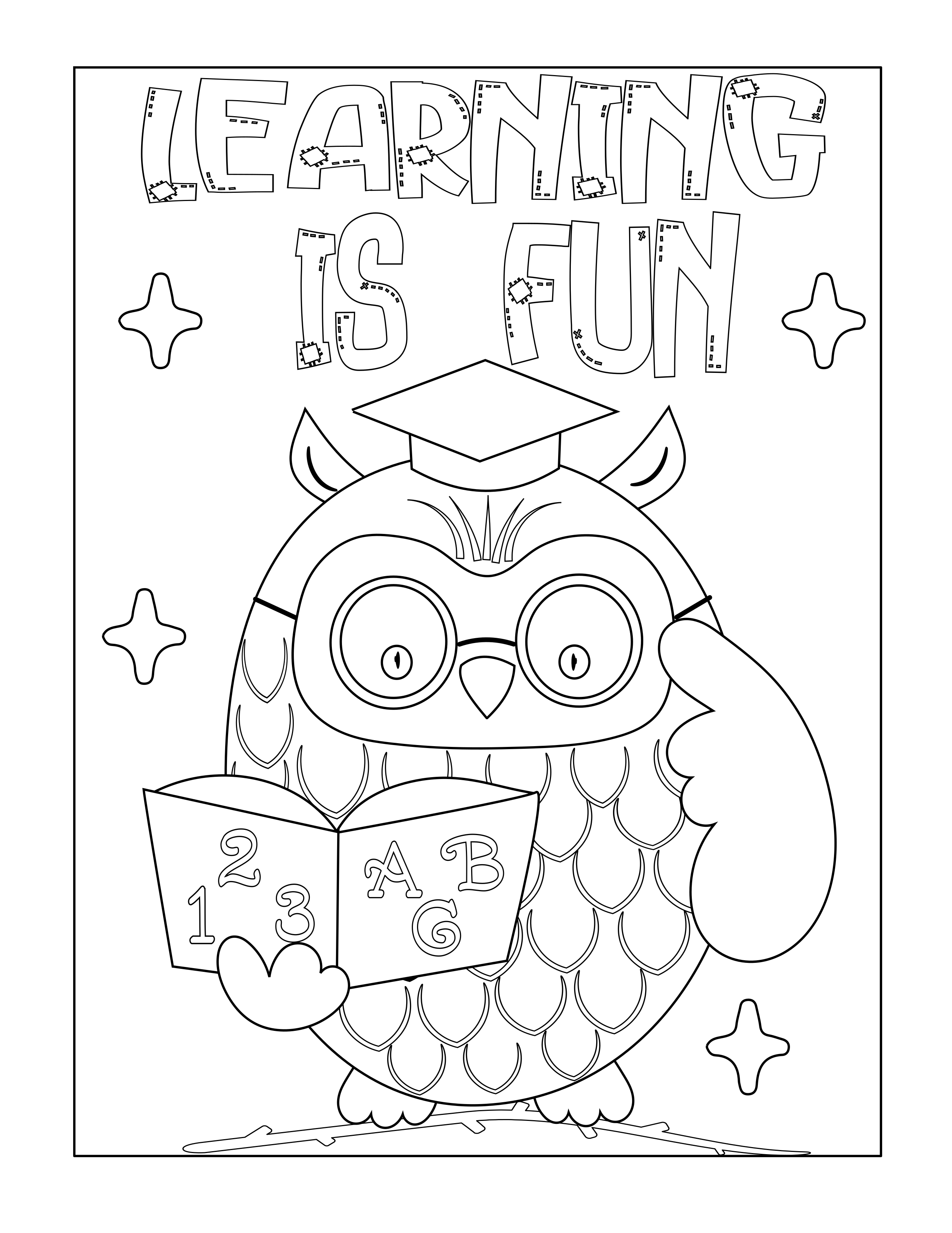 90+ Back to School Coloring Pages 34