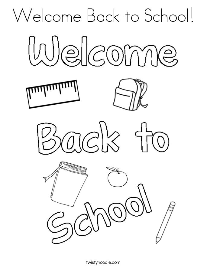 90+ Back to School Coloring Pages 4