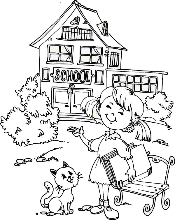 90+ Back to School Coloring Pages 46