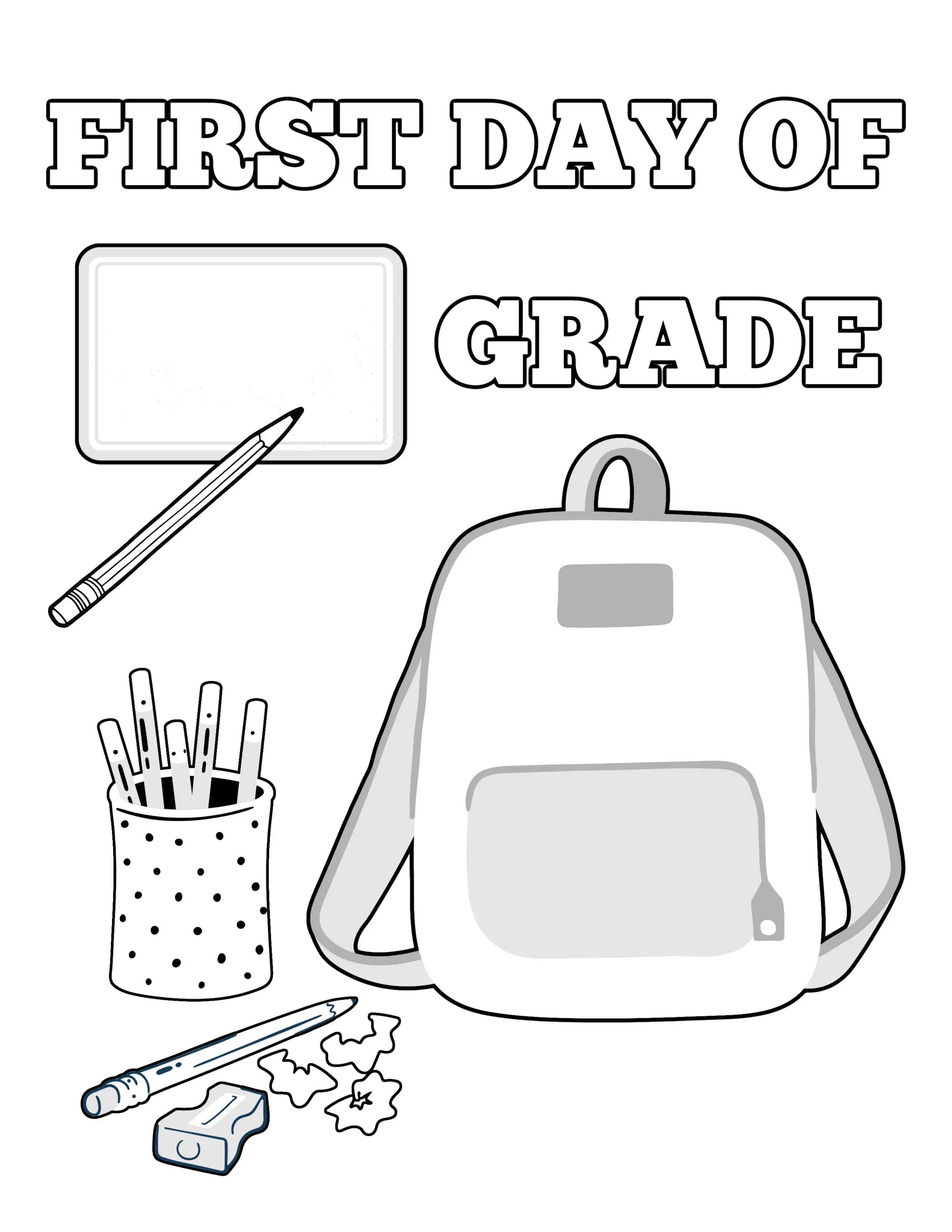 90+ Back to School Coloring Pages 48