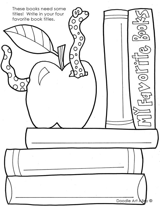 90+ Back to School Coloring Pages 5