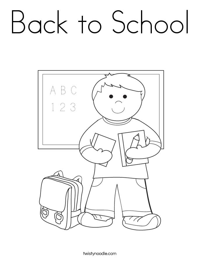 90+ Back to School Coloring Pages 56