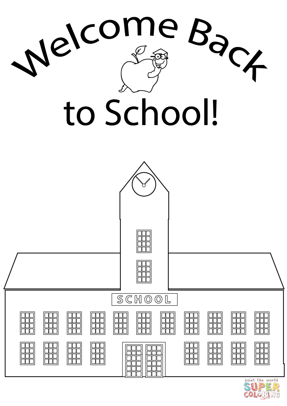 90+ Back to School Coloring Pages 72