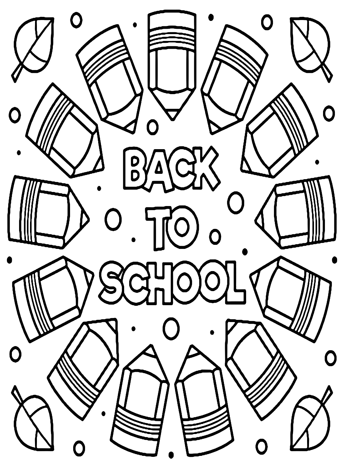 90+ Back to School Coloring Pages 8