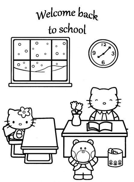 90+ Back to School Coloring Pages 83