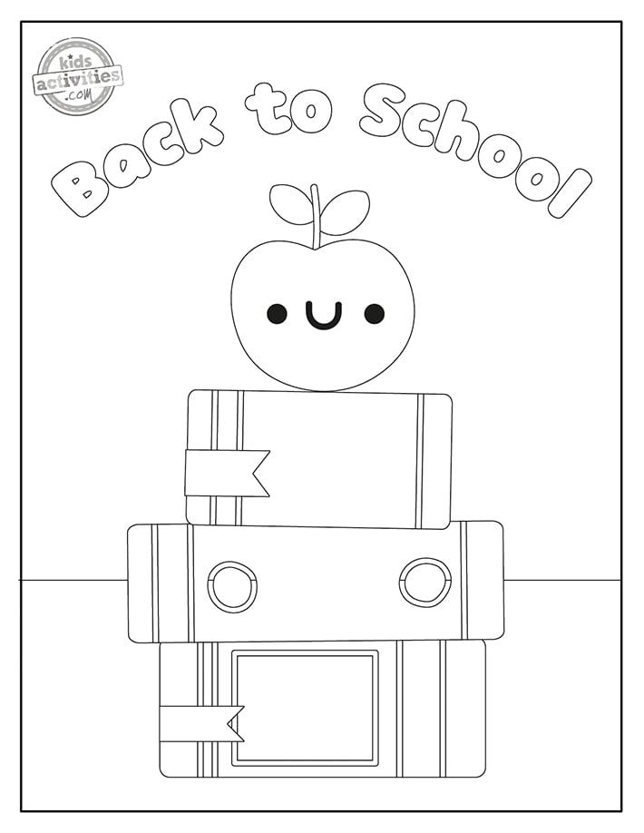 90+ Back to School Coloring Pages 84